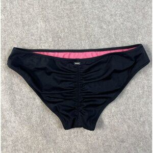 Victoria's Secret Pink Black Bikini Bottoms Size S
